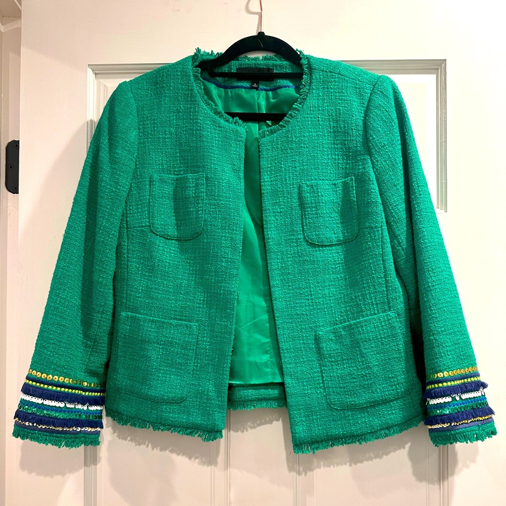 Talbots Green Blazer